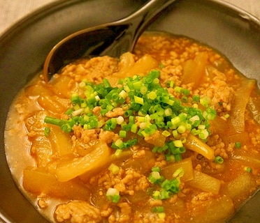 冬瓜とひき肉の中華風トロトロうま煮♪